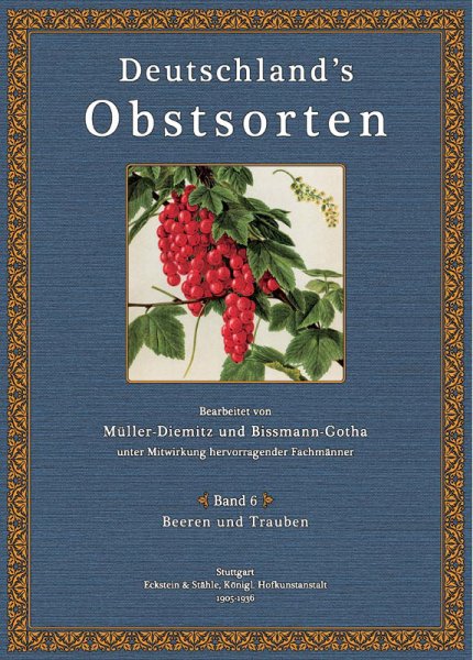 Deutschlands Obstsorten: Band 6 — Beeren und Trauben